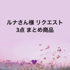 ルナさん様 リクエスト 3点 まとめ商品