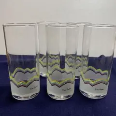 Pine Candis カラフルグラス 5個セット