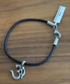 新品！BICO Australia 編み込みレザーブレスレットペンダント付き