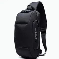 OZUKO ボディバッグ ブラック　ショルダーバッグ　ポーチ　ウエストポーチ