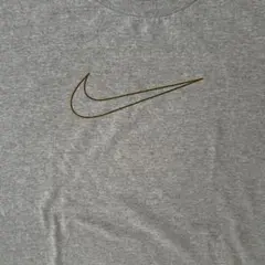 常*欠様 90s 00s OLD NIKE Tシャツ 銀タグ スウォッシュ 円堂