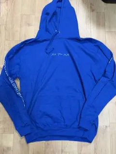 The xx パーカー　青　新品　ザ　エックスエックス　フジロック
