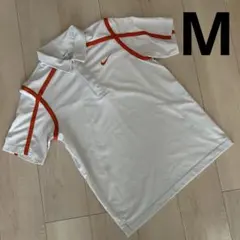 Nike ナイキ Dri-FIT ホワイト ポロシャツ ゴルフ テニス M