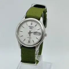 가동 SEIKO 5 세이코 5 자동 감기 시계 데이 데이트 빈티지