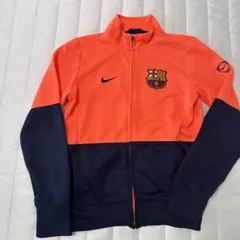 FCバルセロナ トレーニングジャケット　Mサイズ　オレンジ
