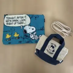 ships スヌーピー　ポーチ2点　セット売り