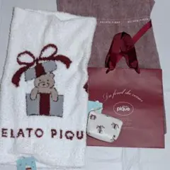 GELATO PIQUE　クリスマス・ホリデー　ブランケット＆ポーチ　プレゼント
