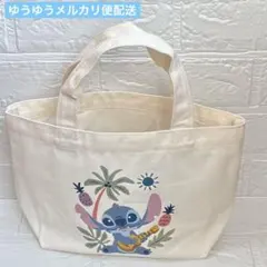 ディズニー　スティッチ　ミニトート　トートバッグ　ランチバッグ　お散歩バッグ