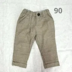 BREEZE フォーマルチェックパンツ　90