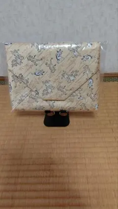 新品未使用　鳥獣戯画の数寄屋袋