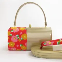 まゆ様専用 振袖草履バッグセット　フリーサイズ