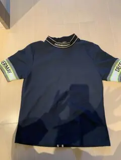 「美品」DECEMBERAY ネイビー ポロシャツ