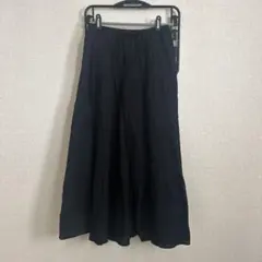 【GU】ティアードフレアスカート サイズS