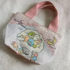 すみっコぐらし ミニトートバッグ ピンク