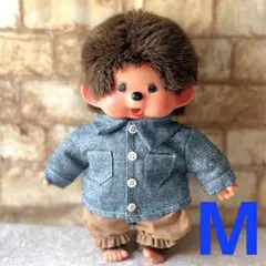 【M】長袖シャツとコーデュロイゆったりパンツ　モンチッチ お洋服