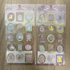 新品★正規品　レリーフデコレーションシール　マリー、ラプンツェルセット