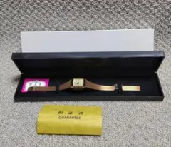 【稼動品＋付属品】BULOVA レディース腕時計　クォーツ　ブロンズカラーのサムネイル