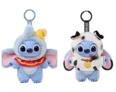 ◾️POPMARTディズニースティッチぬいぐるみペンダント101匹わんちゃんダンボ