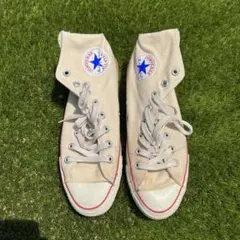 90s コンバース　USA製　ヴィンテージ オールスターハイカット 生成り