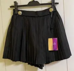 Rady 新品　パンツ付きプリーツミニスカート　ブラック