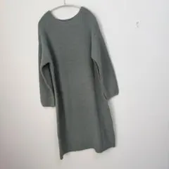 アーバンリサーチドアーズ 畦ミディ丈ニットワンピース35