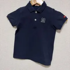 ミキハウス ロゴ刺繍入り 半袖 ポロシャツ