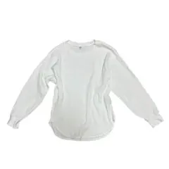 ユニクロ ワッフル サーマル Tシャツ 白 古着