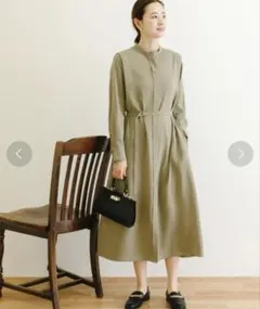 ベルト付きショルダータックワンピース　URBAN RESEARCH