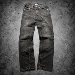 00s archive y2k fades black denim grunge