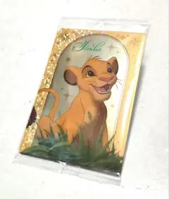 Disney キャラクター シンバ ホログラムカード