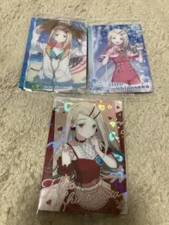 学園アイドルマスターウエハース2 篠澤広　3枚セット