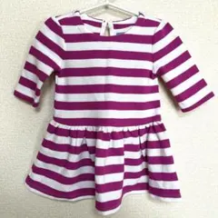 babyGap ボーダーワンピース　80cm ベビー服