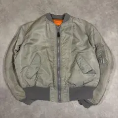 IDEALジップ アルファインダストリーズ MA-1 USA製　短丈