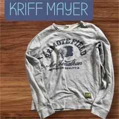 KRIFF MAYER スウェット トレーナー グレー　クリフメイヤーのサムネイル