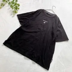 KANGOL 半袖Ｔシャツ　ブラック　刺繍プリントロゴ　Ｌ　ゆったりのサムネイル