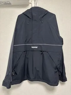 037【入手困難】シュプリーム♤センターロゴ　人気即完売品アノラックジャケット シュプリーム(Supreme)シュプリーム Supreme × NIKE レザーアノラック