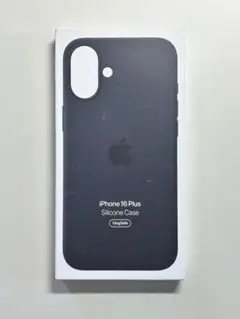 【新品】純正 iPhone 16 Plus シリコンケース・ブラック②