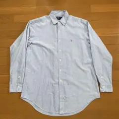 RalphLauren オックスフォードシャツ ライトブルー XL 90s
