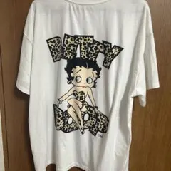 ベティ ベティ・ブープ Tシャツ ヒョウ柄 3L ギャル 小悪魔