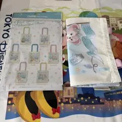 ダッフィー&フレンズ　シェリーメイ　トートバッグ　ディズニーシー