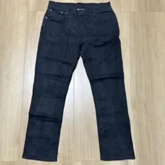 【美品】NudieJeans W34×L32 THINFINブラック ストレッチ