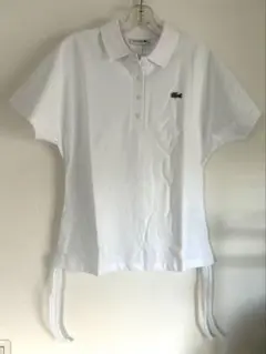 新品訳あり ラコステ LACOSTE半袖ポロシャツ ホワイトM