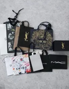 【まとめ売り】ブランドショッパー＆ギフトボックスセットDior GUCCI など
