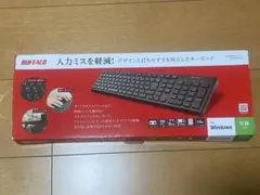 iBUFFALO USB接続 有線スタイリッシュキーボード　BSKBU15BK