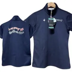 ✨タグ付き✨ ルコックスポルティフゴルフ ハーフジップ 半袖 レディース L