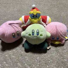 星のカービィ ぬいぐるみセット デデデ以外タグ付き