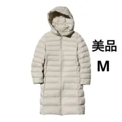 【新品未使用】ウルトラライトダウンロングコート フーデット ベージュ XXL 2025年最新】ユニクロ ウルトラライトダウンロングコート ベージュの