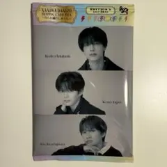 なにわ男子　アシンメトリー/Black Nightmare　トレカ　高橋長尾藤原