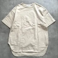 美品 ADAM ET ROPE' アダムエロペ 大人ルーズシルエット Tシャツ