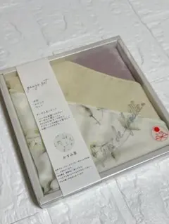 【新品/未使用】リヤンドファミーユ　ガーゼ3枚セット　かすみ草　ベビー用品